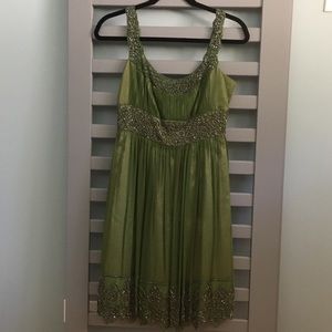 Evening Dress (Forest Green)